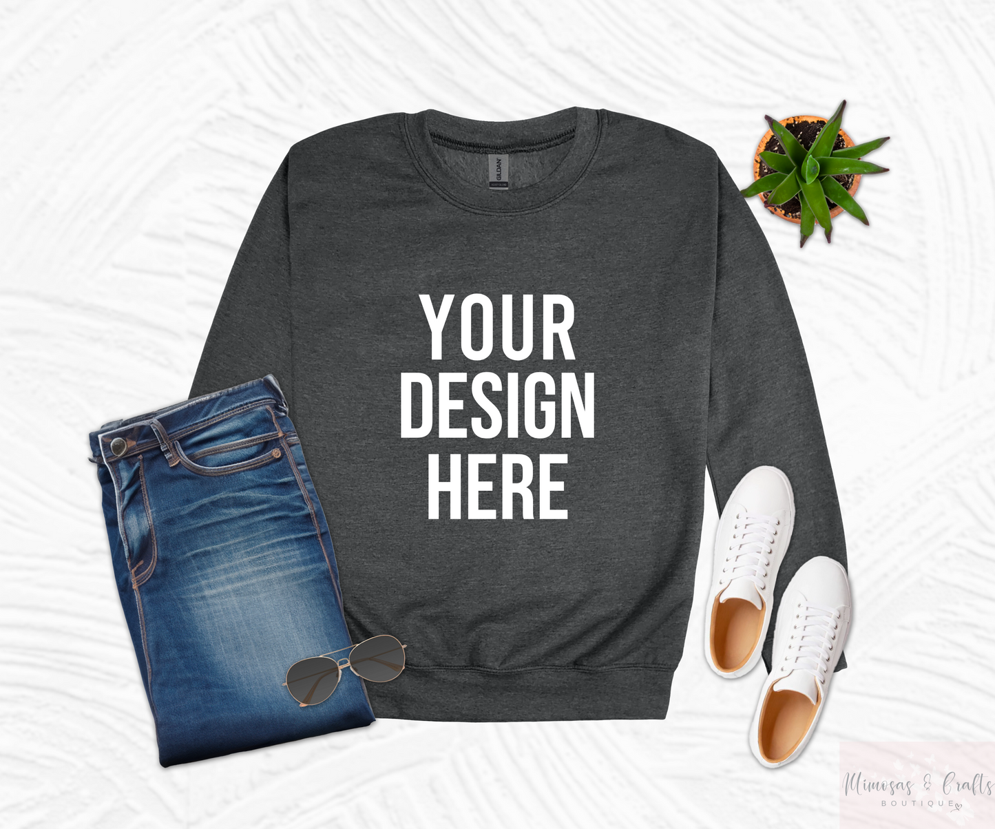 Custom Unisex Fleece Crew