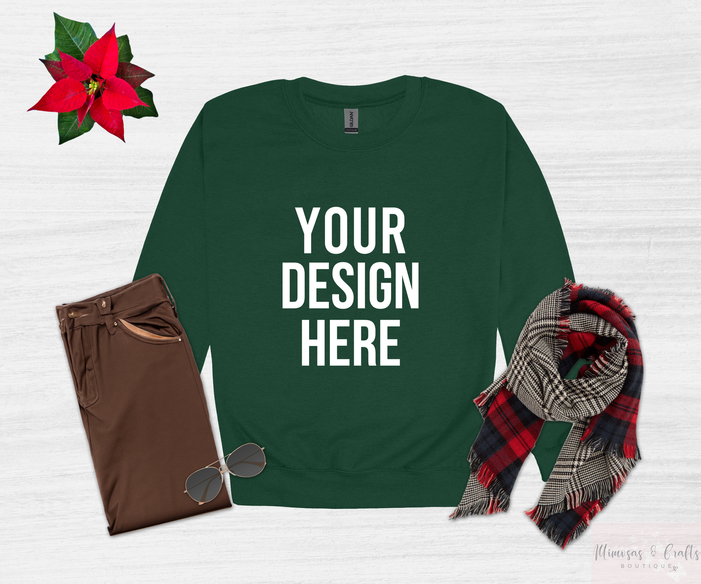 Custom Unisex Fleece Crew