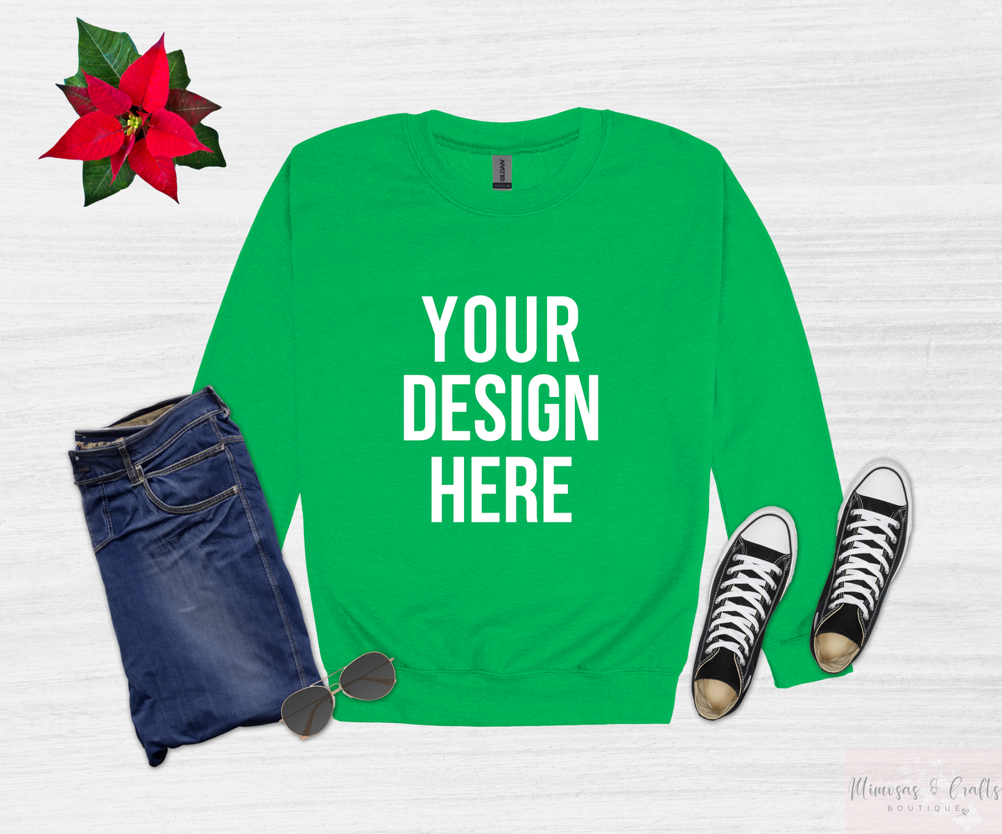 Custom Unisex Fleece Crew