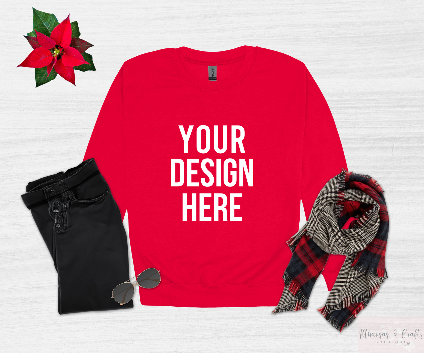 Custom Unisex Fleece Crew