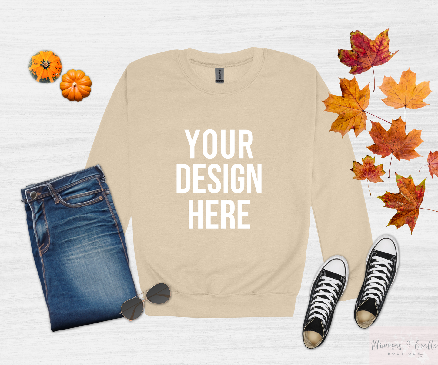 Custom Unisex Fleece Crew