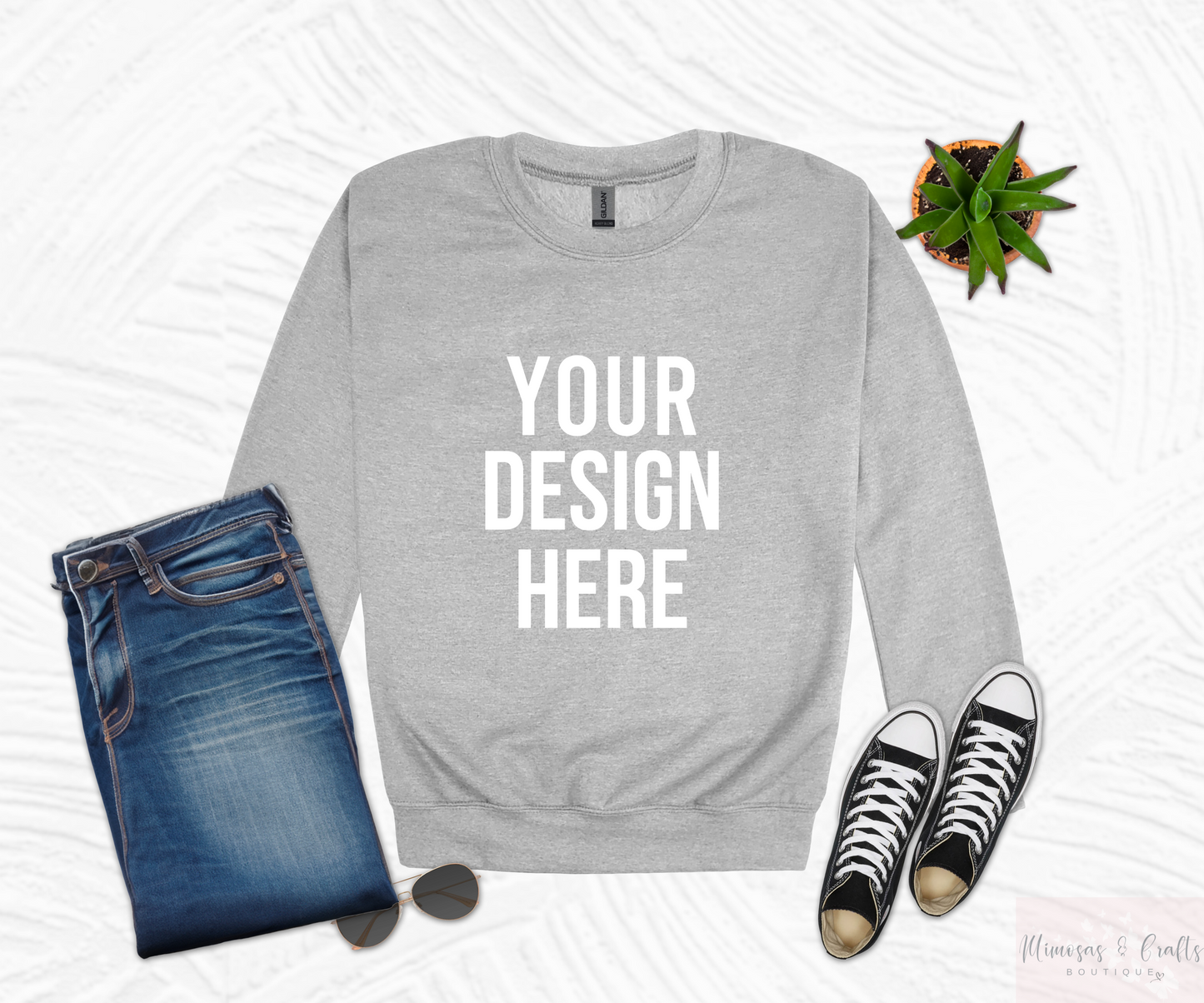 Custom Unisex Fleece Crew