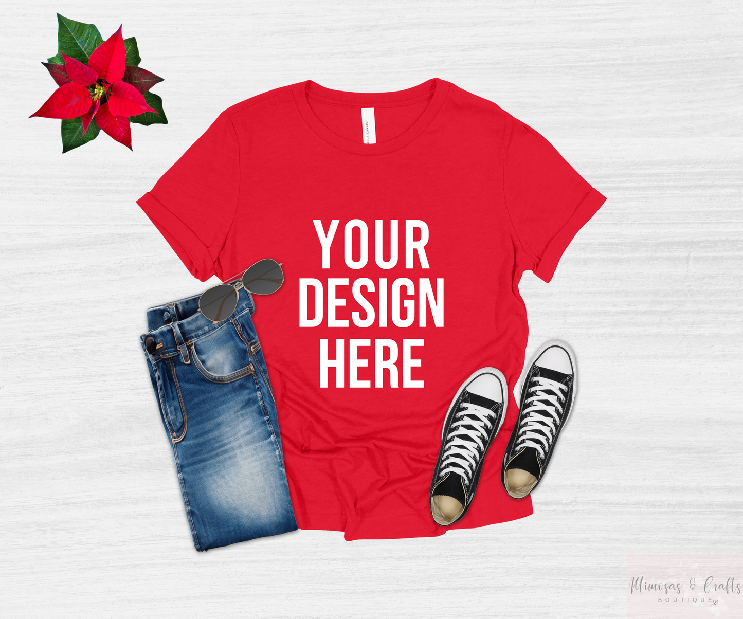 Custom Women's Relaxed Jersey T-Shirt - Festive Colors