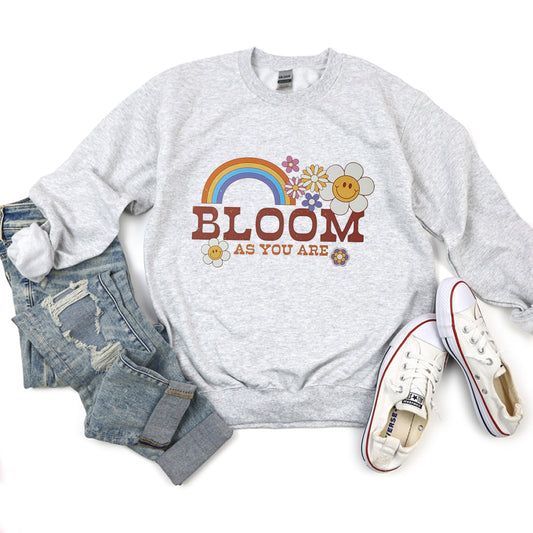 Bloom as You Are - Fleece Crew