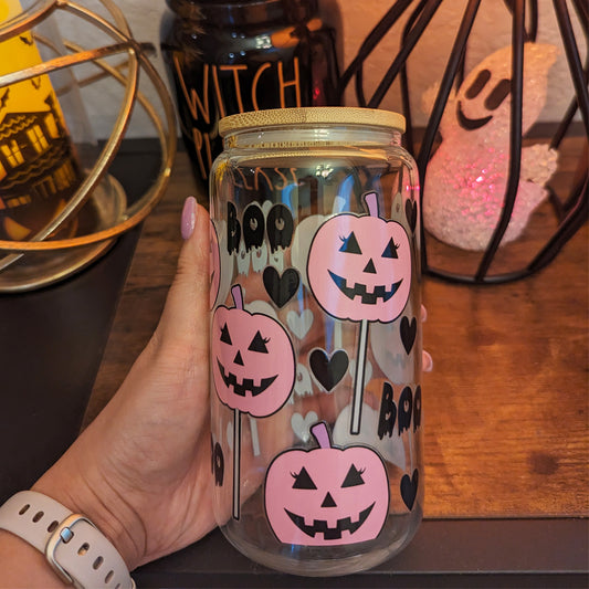 Halloween Boo Pop - 16 oz - Glass