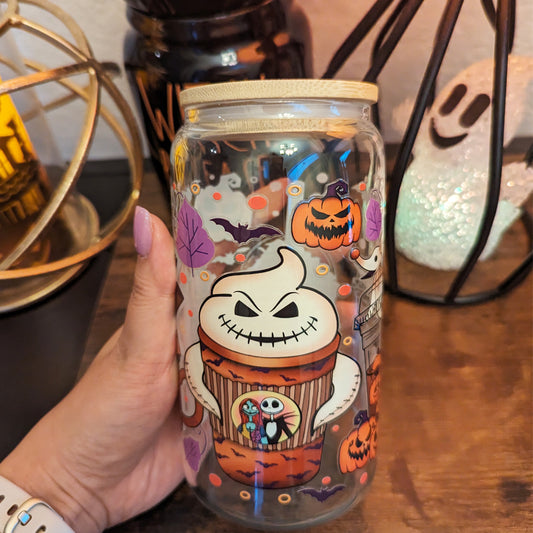 Halloween Nightmare Coffee - 16 oz - Glass