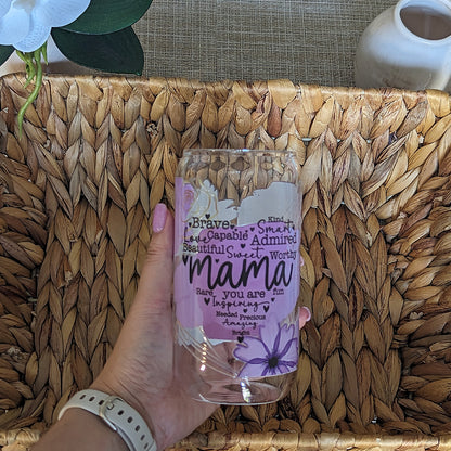 Mama - 16 oz - Glass - *SPRING CLEANING SALE*